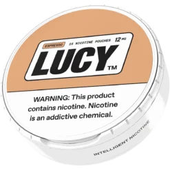 Lucy Espresso 12mg nicotine pouches can