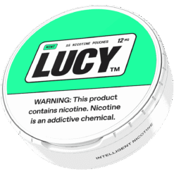 Lucy Mint 12mg nicotine pouches can