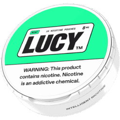 Lucy Mint 8mg nicotine pouches can