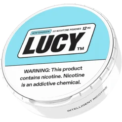 Lucy Wintergreen 12mg nicotine pouches can