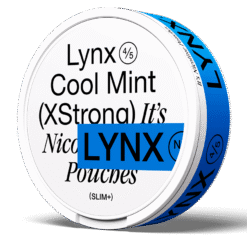 Lynx Cool Mint Extra Strong 12.3mg nicotine pouches can