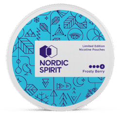 Nordic Spirit Frosty Berry Extra Strong 10.5mg nicotine pouches can