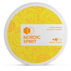 Nordic Spirit Melon Fresh 5.6mg nicotine pouches can