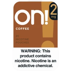 on! Coffee 2mg nicotine pouches can