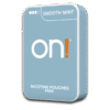 on! Mini Smooth Mint 6mg nicotine pouches can