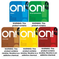 on! Mixpack 4mg nicotine pouch mixpack