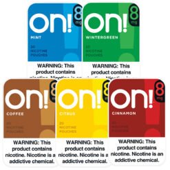 on! Mixpack 8mg nicotine pouch mixpack