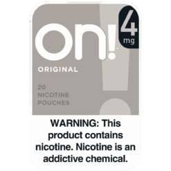 on! Original 4mg nicotine pouches can