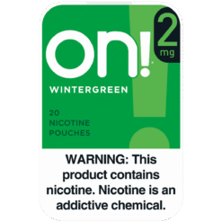 on! Wintergreen 2mg nicotine pouches can