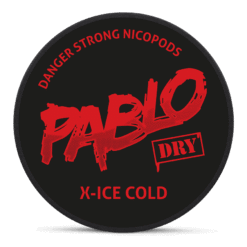Pablo Dry X-Ice Cold 18mg nicotine pouches can