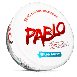 Pablo Exclusive Blue Mint 30mg nicotine pouches can