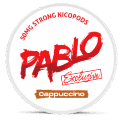 Pablo Exclusive Cappuccino 30mg nicotine pouches can