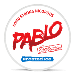 Pablo Exclusive Frosted Ice 30mg nicotine pouches can