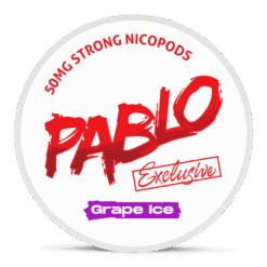 Pablo Exclusive Grape Ice 30mg nicotine pouches can