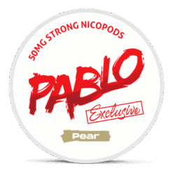 Pablo Exclusive Pear 30mg nicotine pouches can