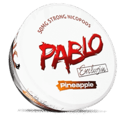 Pablo Exclusive Pineapple 30mg nicotine pouches can