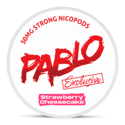 Pablo Exclusive Strawberry Cheesecake 30mg nicotine pouches can