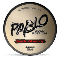 Pablo Gold Edition Dark Cherry 17mg nicotine pouches can