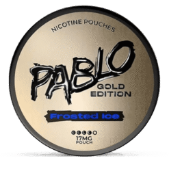 Pablo Gold Edition Frosted Ice 17mg nicotine pouches can