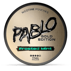 Pablo Gold Edition Frosted Mint 17mg nicotine pouches can