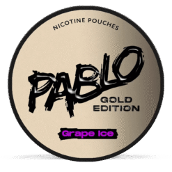Pablo Gold Edition Grape Ice 17mg nicotine pouches can