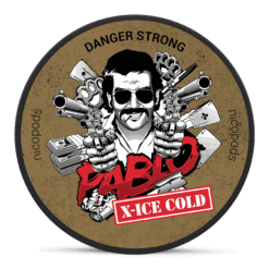 Pablo X Ice Cold Super Strong 24mg nicotine pouches can