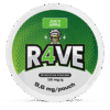 R4VE Juicy Apple 9.6mg nicotine pouches can
