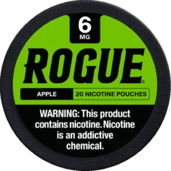 Rogue Apple 6mg nicotine pouches can