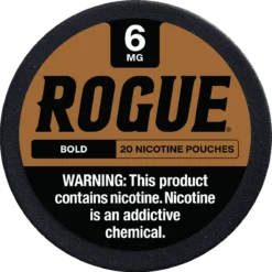 Rogue Bold 6mg nicotine pouches can