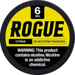Rogue Citrus 6mg nicotine pouches can