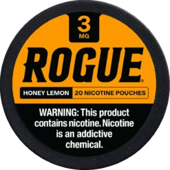 Rogue Honey Lemon 3mg nicotine pouches can