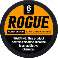 Rogue Honey Lemon 6mg nicotine pouches can