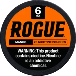 Rogue Mango 6mg nicotine pouches can