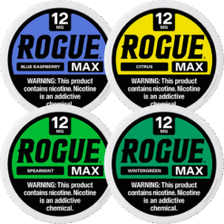 Rogue Max Mixpack 12mg nicotine pouch mixpack