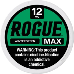Rogue Max Wintergreen 12mg nicotine pouches can