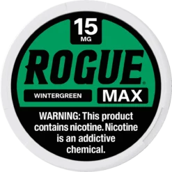 Rogue Max Wintergreen 15mg nicotine pouches can