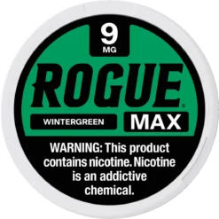 Rogue Max Wintergreen 9mg nicotine pouches can