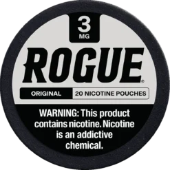 Rogue Original 3mg nicotine pouches can