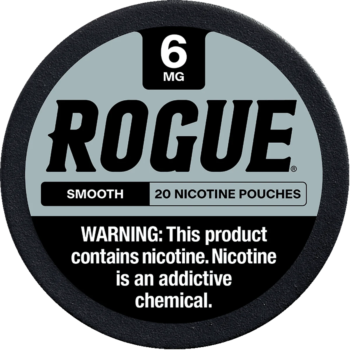 Rogue Smooth 6mg nicotine pouches can