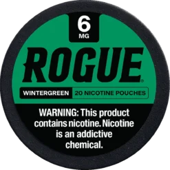 Rogue Wintergreen 6mg nicotine pouches can
