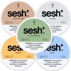 Sesh+ Mixpack 6mg nicotine pouch mixpack