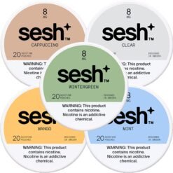 Sesh+ Mixpack 8mg nicotine pouch mixpack