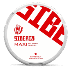 Siberia -80 Maxi 29.7mg nicotine pouches can