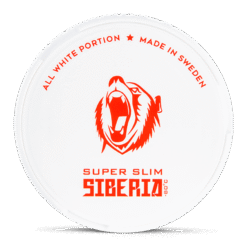 Siberia -80 Super Slim 21.5mg nicotine pouches can