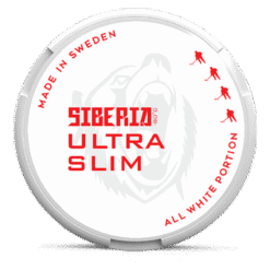 Siberia -80 Ultra Slim 18.1mg nicotine pouches can