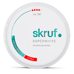 Skruf Fresh Mint 13mg nicotine pouches can