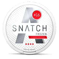 Snatch Frozen 12.3mg nicotine pouches can