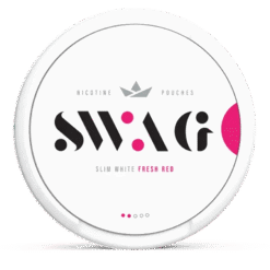 Swag Fresh Red Regular 7.2mg nicotine pouches can