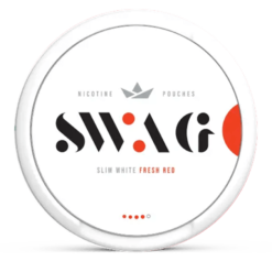 Swag Fresh Red Strong 15mg nicotine pouches can