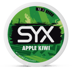 SYX Apple Kiwi 11.5mg nicotine pouches can